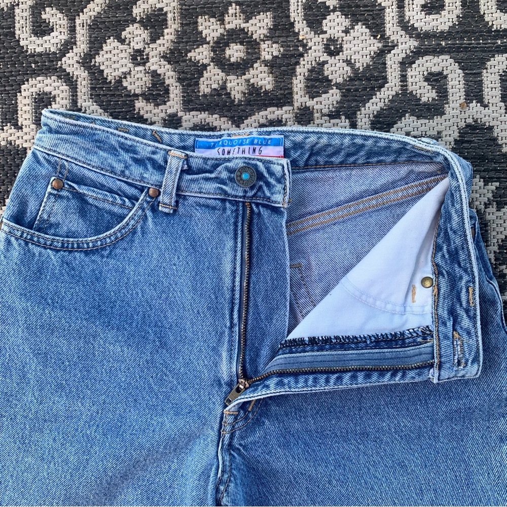 *SOLD* Vintage 90’s Japanese Jeans | High Waisted | Something by Edwin - Picture 3 of 12